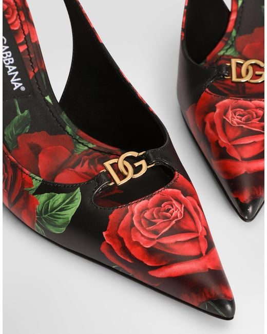 Dolce & Gabbana White Slingback