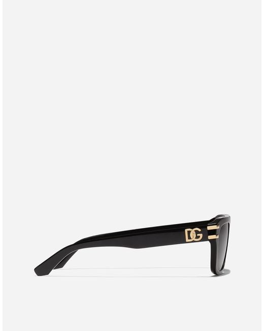 Dolce & Gabbana Gray Dg Griffe Sunglasses for men