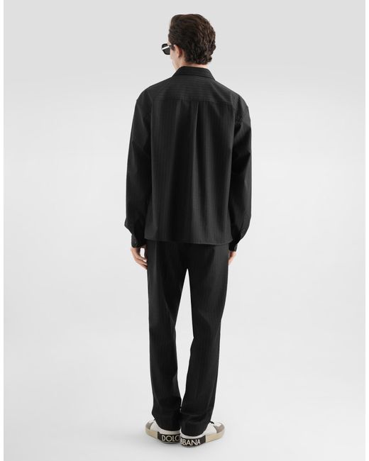 Pantaloni Jogging di Dolce & Gabbana in Black da Uomo