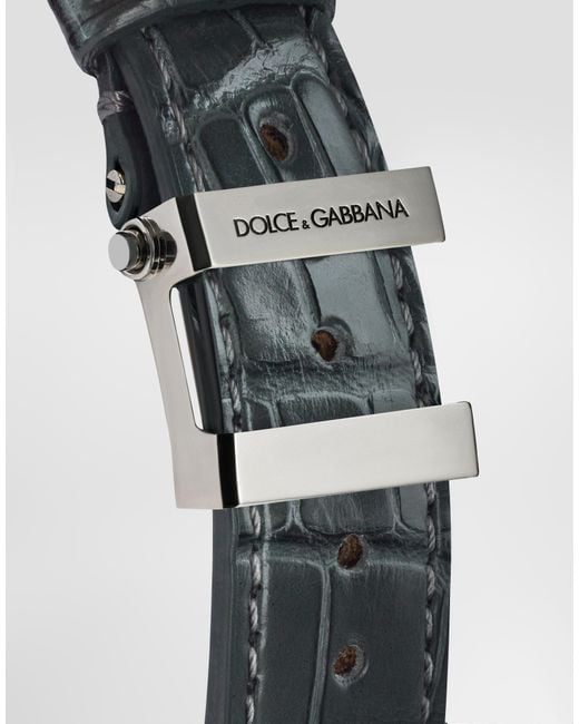 Dolce & Gabbana Gray Dg7 Gattopardo Watch for men