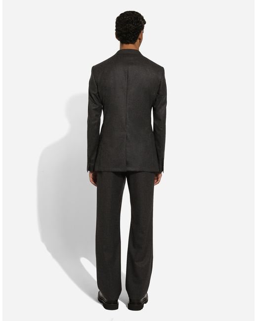 メンズ Dolce & Gabbana ジョギングパンツ フランネル Black