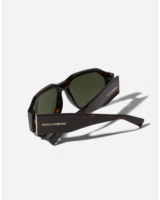 メンズ Dolce & Gabbana Lusso Sartoriale Sunglasses Black