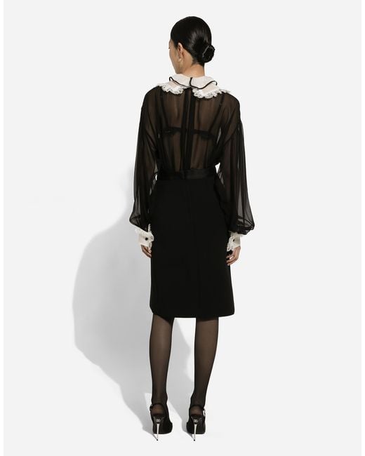Dolce & Gabbana Black Camicia