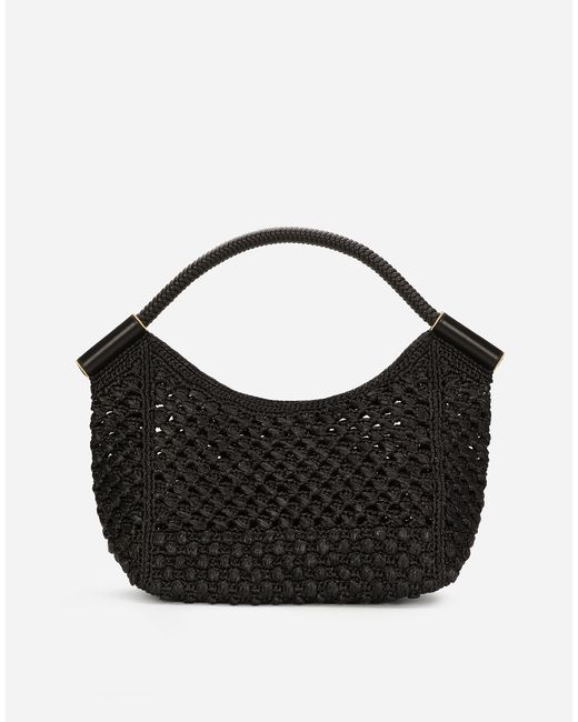 Dolce & Gabbana Black Sicily Handbag