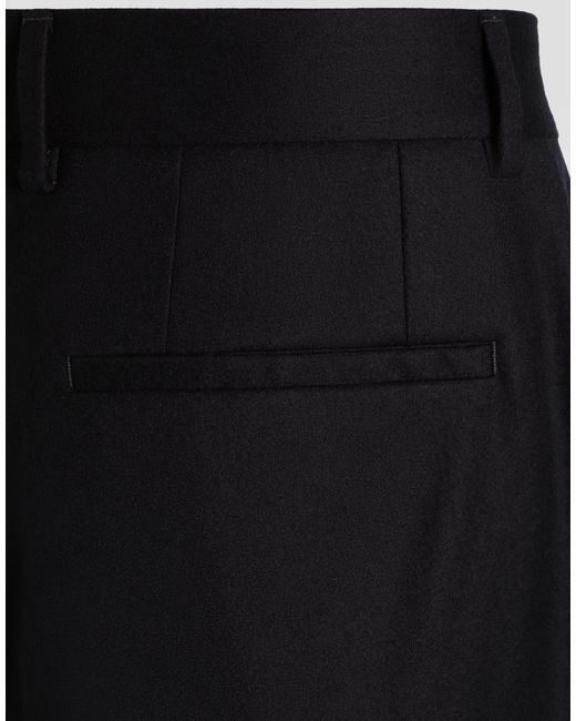 Dolce & Gabbana Blue Flannel Trousers for men