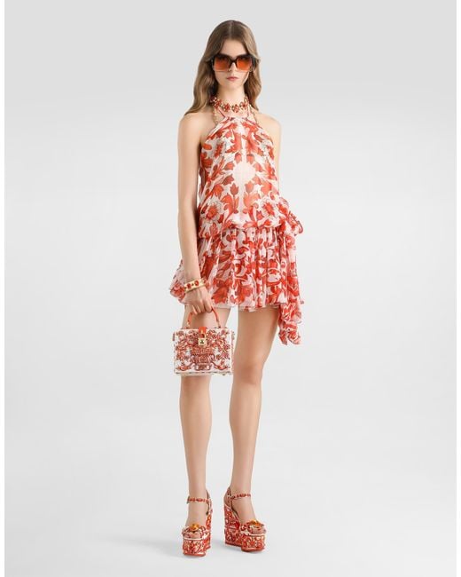Dolce & Gabbana White Abito