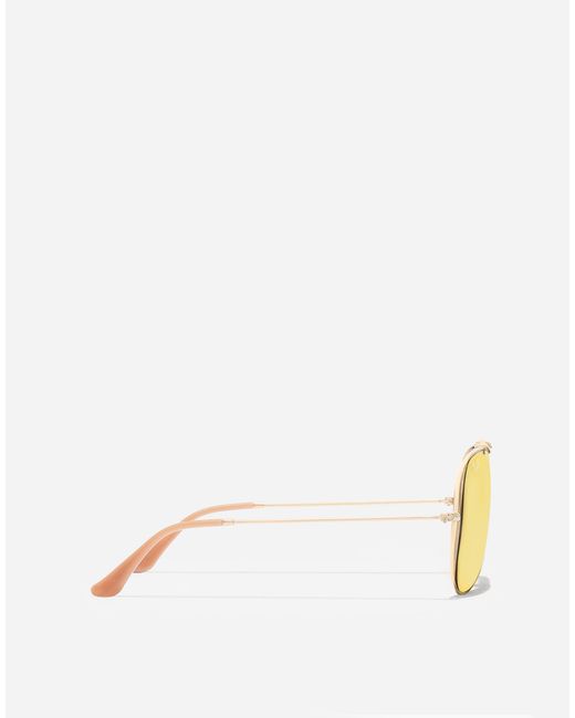 Dolce & Gabbana Yellow Sunglasses -202601