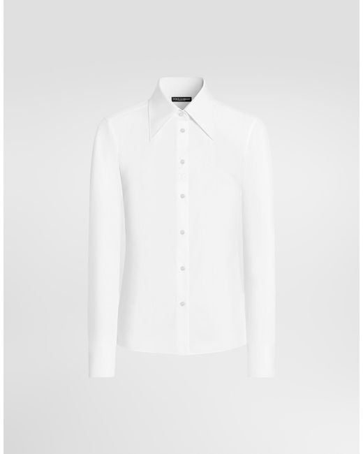 Dolce & Gabbana White Camicia