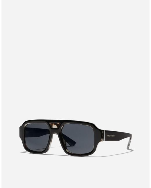 Dolce & Gabbana Black Sunglasses Costiera for men