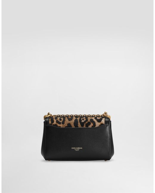 Dolce & Gabbana Marlene City Mini Bag With Thread Embroidery White