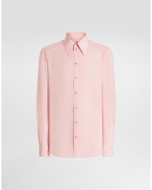 Dolce & Gabbana Pink Shirt for men