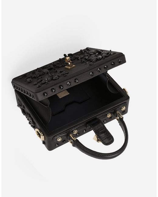 Dolce & Gabbana Black Henkeltasche Dolce Box