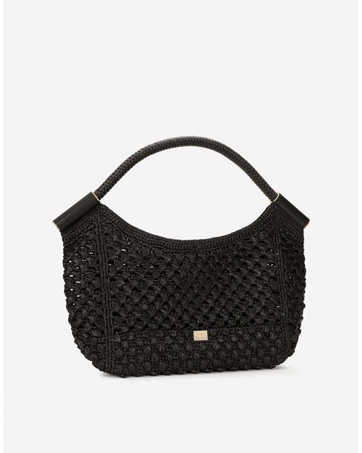 Dolce & Gabbana Black Sicily Handbag
