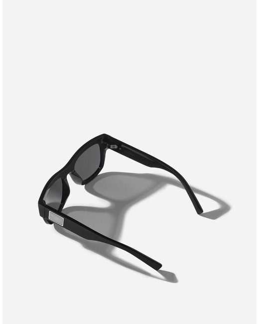 Dolce & Gabbana Gray Dna Essentials Sunglasses for men