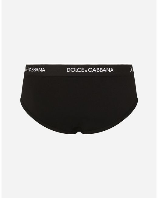 Dolce & Gabbana Black Slip Medio for men