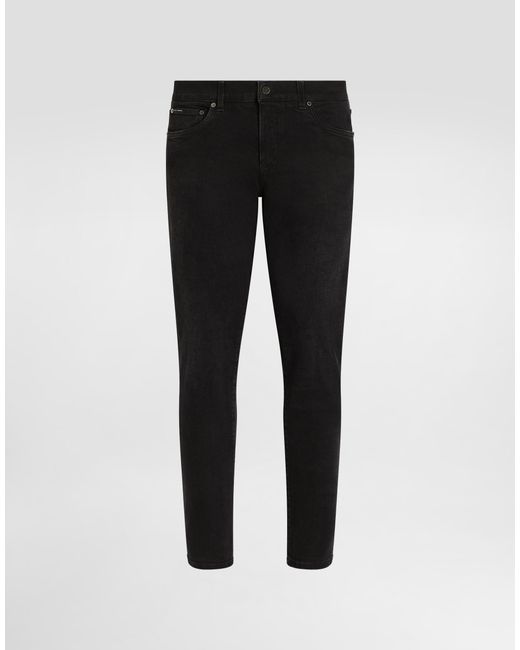 Dolce & Gabbana Black Pantalone for men