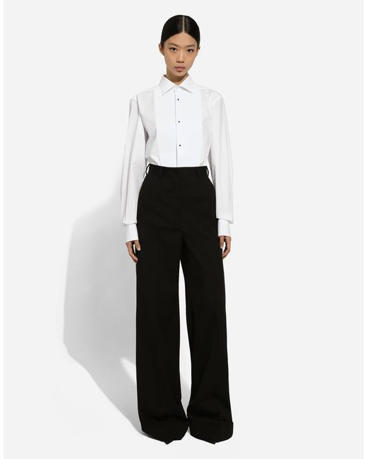 Dolce & Gabbana Black Pantalone