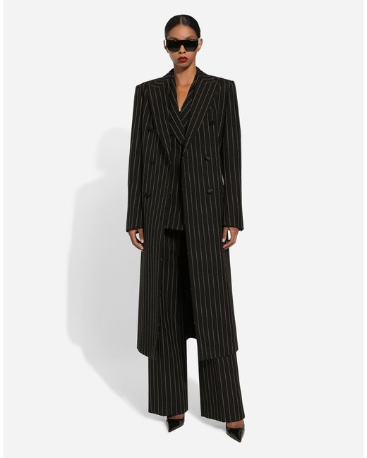 Dolce & Gabbana Black Cappotto