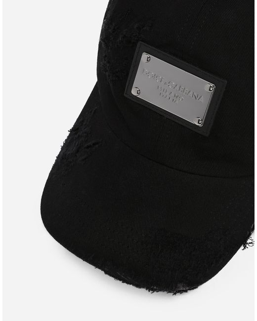 Dolce & Gabbana Black Caps for men