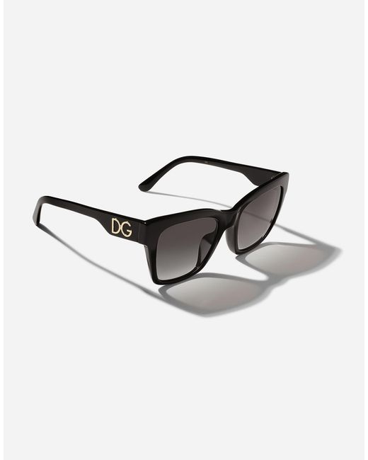 Dolce & Gabbana Print Family Sunglasses Black