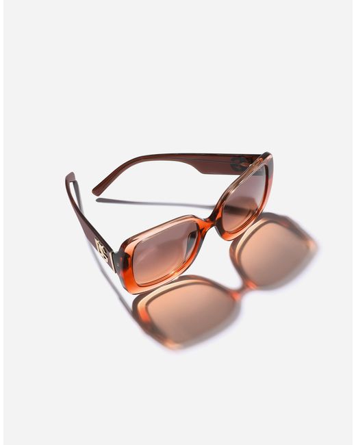Dolce & Gabbana Pink Maiolica Arancione Sunglasses