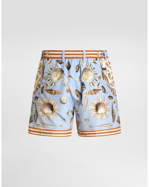 Dolce & Gabbana Blue Swim Short Corto for men