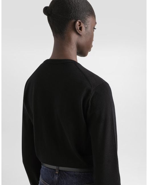 Dolce & Gabbana Cashmere Pullover Black
