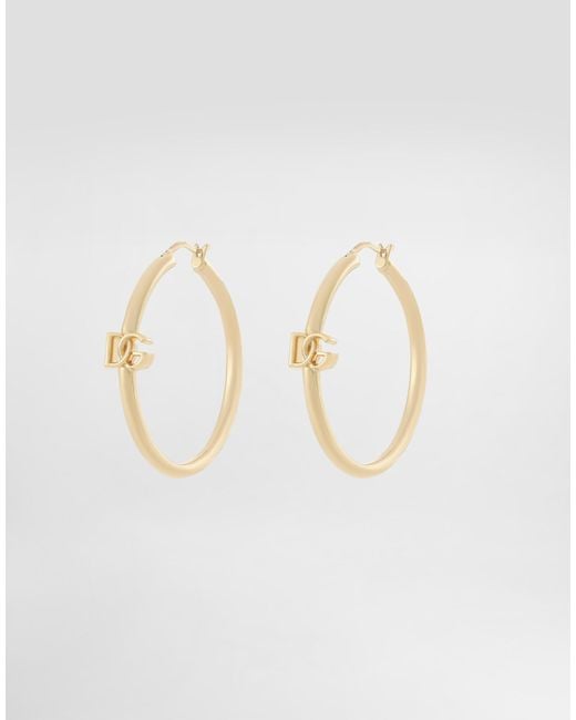 Dolce & Gabbana Dgロゴ クレオール イヤリング White