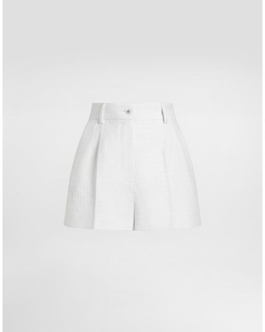Dolce & Gabbana White Pantalone