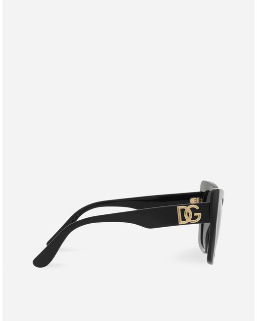 Dolce & Gabbana Sonnenbrille DG Crossed in Schwarz | Lyst CH