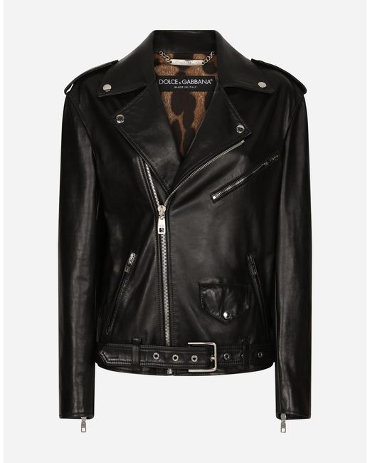 Dolce & Gabbana Black Giubbotto