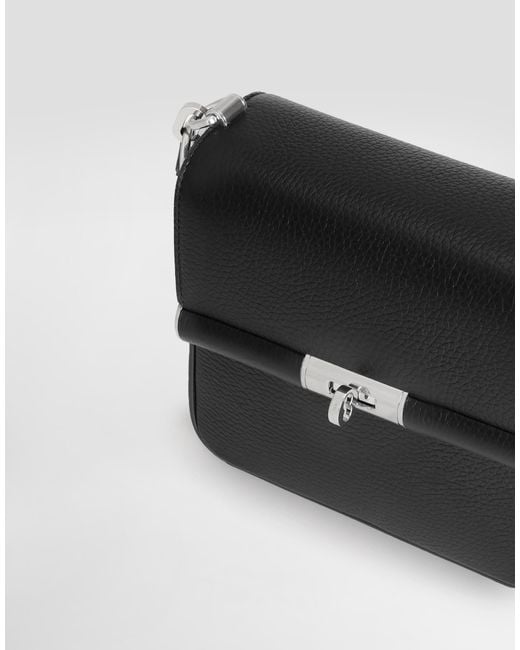Dolce & Gabbana White Deerskin Bag for men