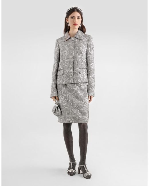 Dolce & Gabbana Gray Giacca