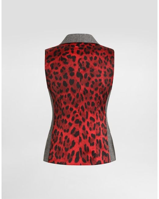 Dolce & Gabbana Gray Vest