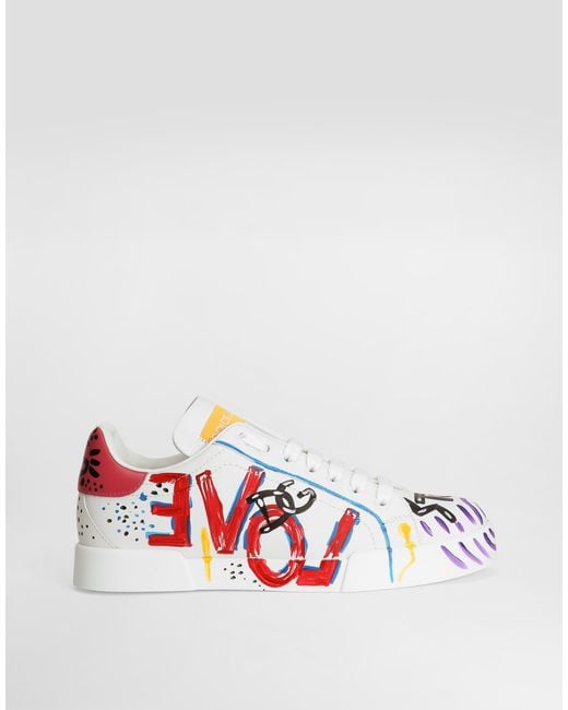 Dolce & Gabbana White Sneakers