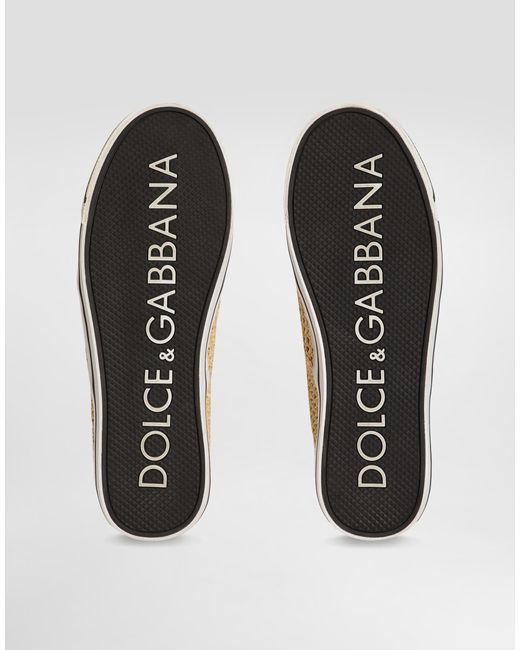 Dolce & Gabbana Natural Sneaker Bassa for men