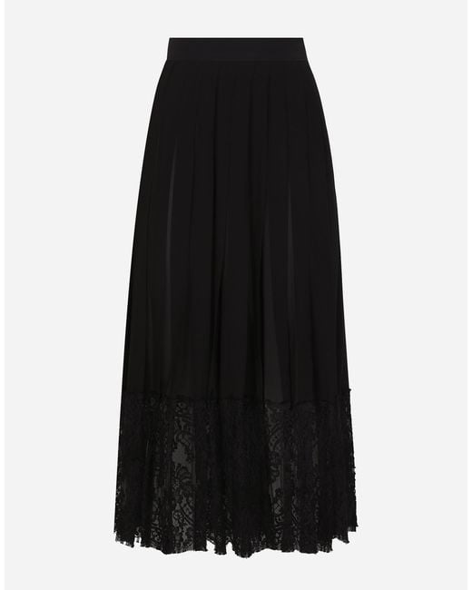 Dolce & Gabbana Black Gonna