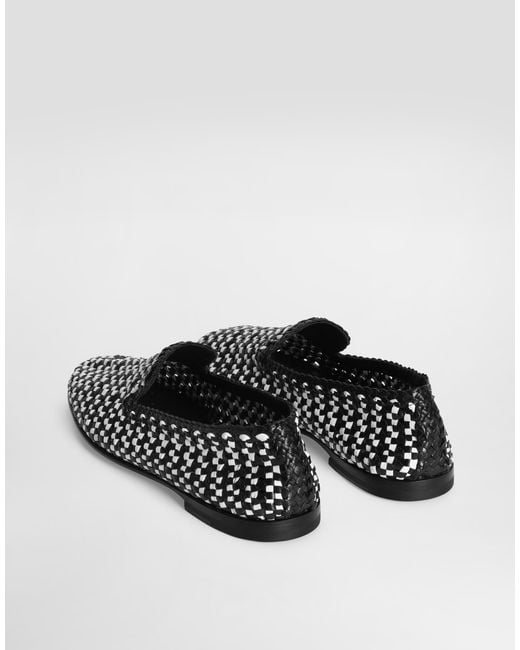 Dolce & Gabbana Black Dolce & Gabbana Loafers for men