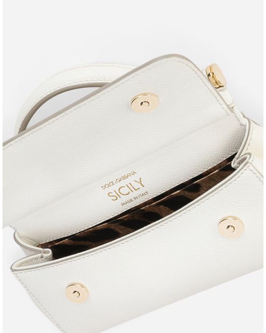Dolce & Gabbana ハンドバッグ シシリー スモール White