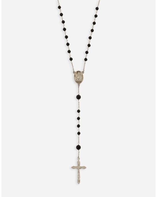 Dolce & Gabbana White Bijoux for men