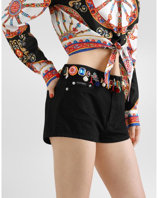 Dolce & Gabbana Black Shorts