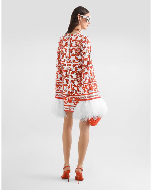 Dolce & Gabbana Red Abito