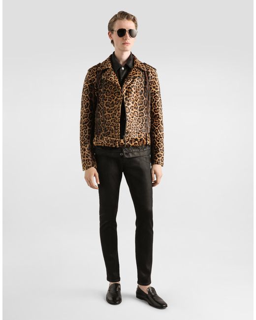 Dolce & Gabbana Black Denim Trousers for men