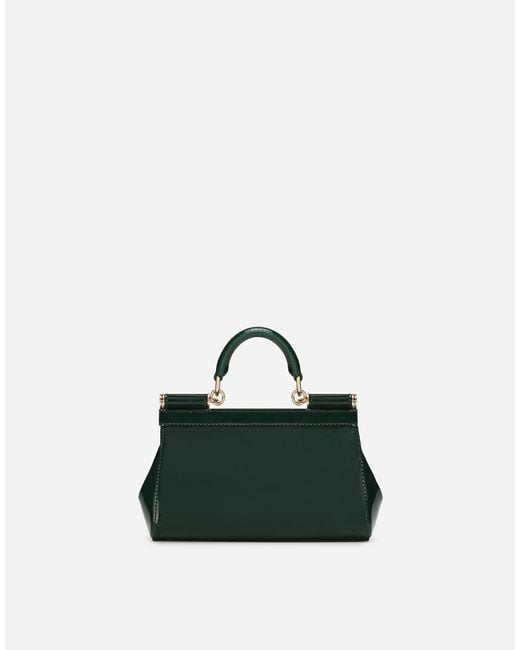Dolce & Gabbana Green Henkeltasche Sicily Klein