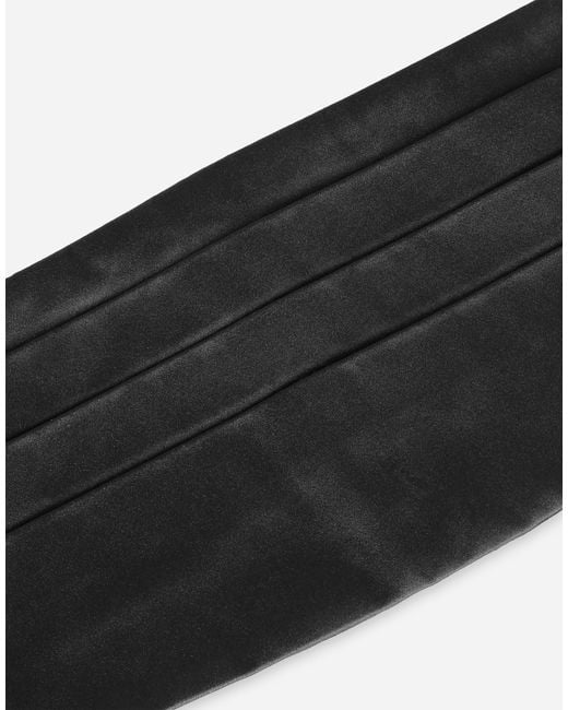 Dolce & Gabbana Black Kummerbund
