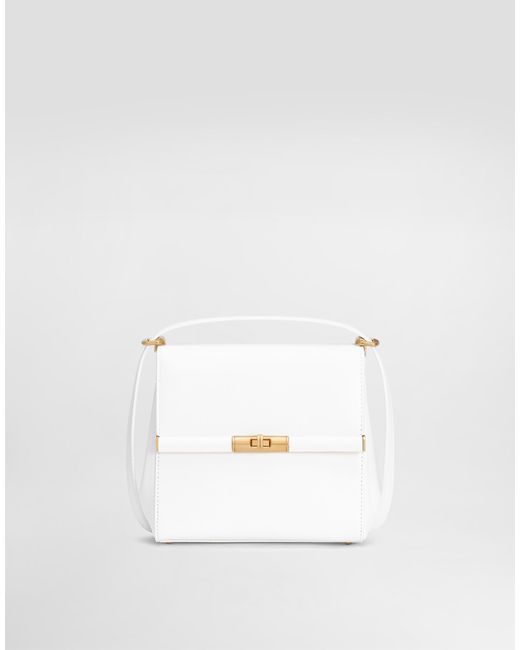 Dolce & Gabbana White Marlene Crossbody Bag