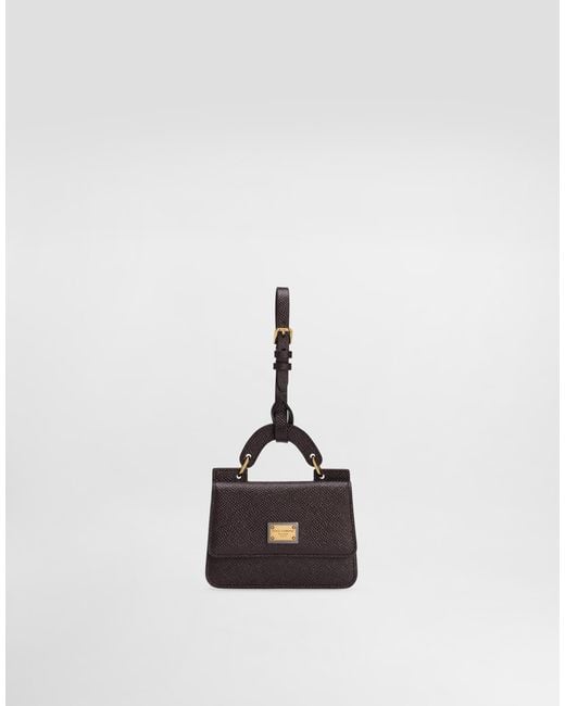 Dolce & Gabbana White Dauphine Calfskin Card Holder