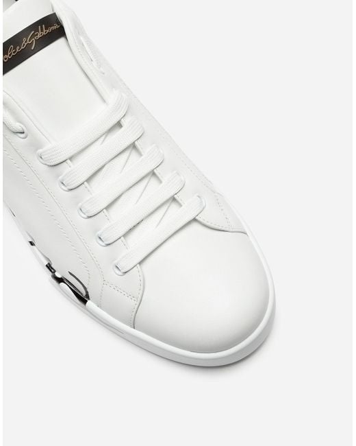 patent calfskin portofino sneakers