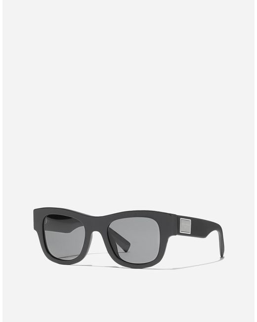 メンズ Dolce & Gabbana Dna Essentials Sunglasses Gray