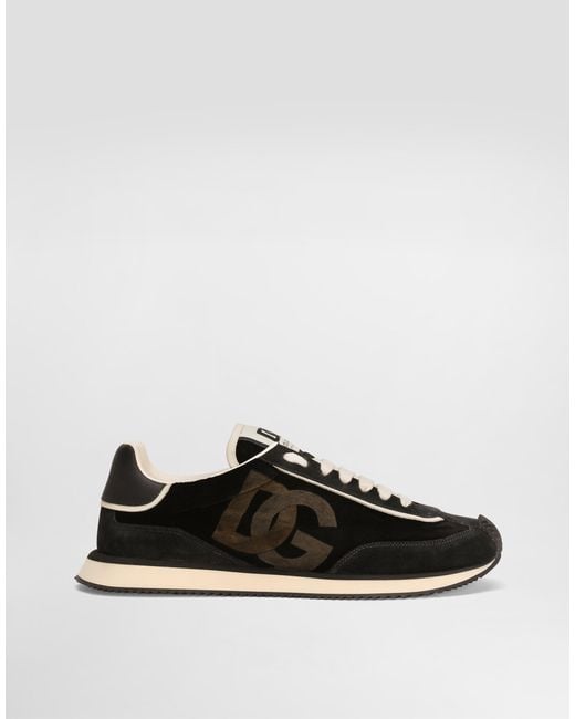 Sneaker Dg Cushion di Dolce & Gabbana in Black da Uomo
